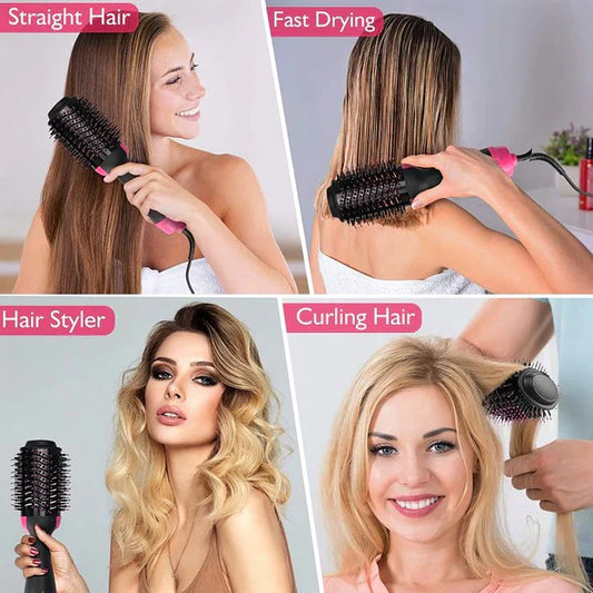 3 in 1 Hot Air Brush Hair Dryer & Styler